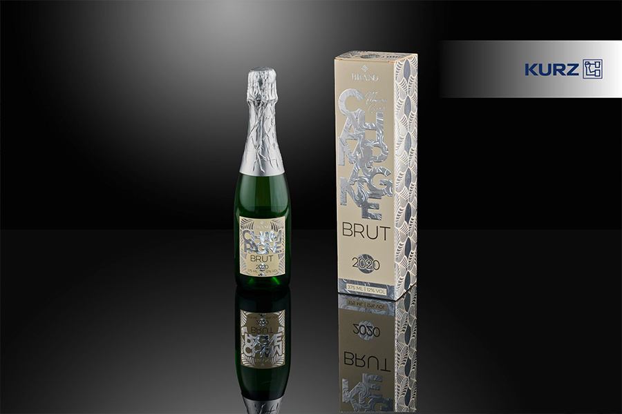 Kurz Silver Line Label