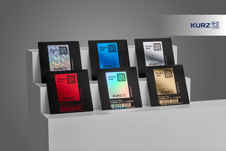 Kurz TTR Metallic Labels